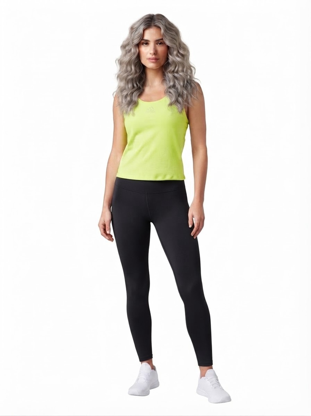 Reebok Bright Lime Green Sports Bra Tanktop